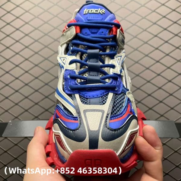 Balenciaga Track 2 Sneaker Beige Blue Replica Sneakers