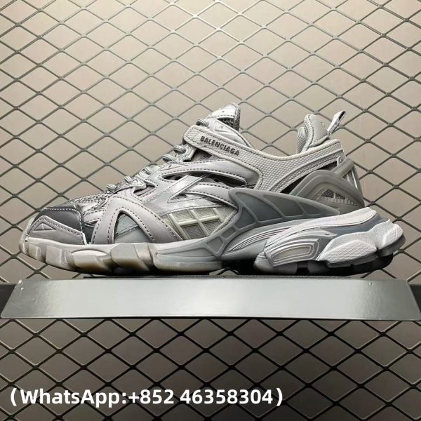 Balenciaga Track 2 Sneaker Silver Replica Sneakers
