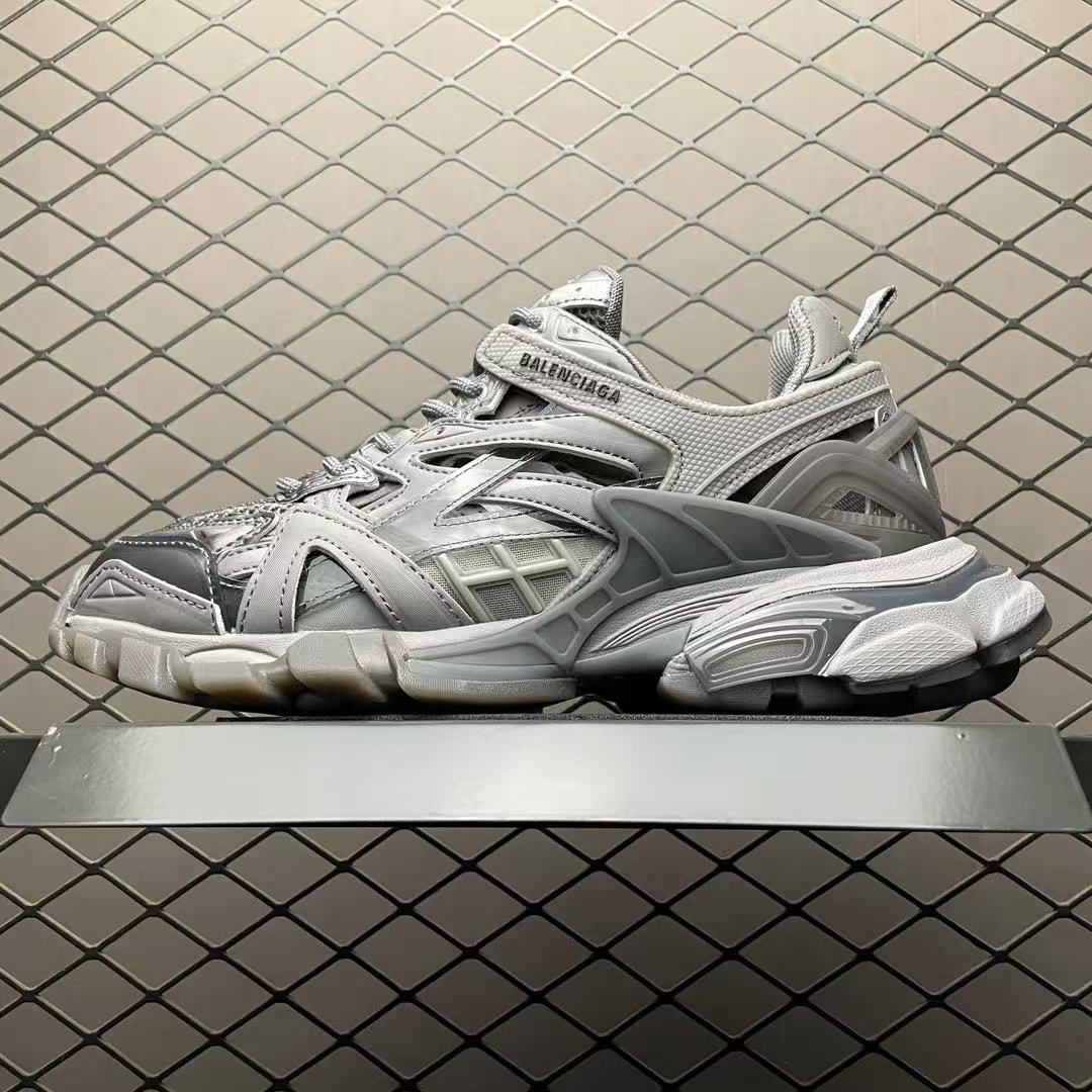 Balenciaga Track 2 Sneaker Silver Replica Sneakers