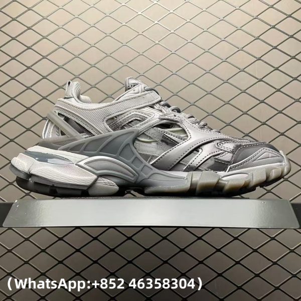 Balenciaga Track 2 Sneaker Silver Replica Sneakers