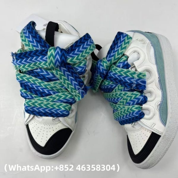 Lanvin Leather Curb Sneakers Replica Sneakers