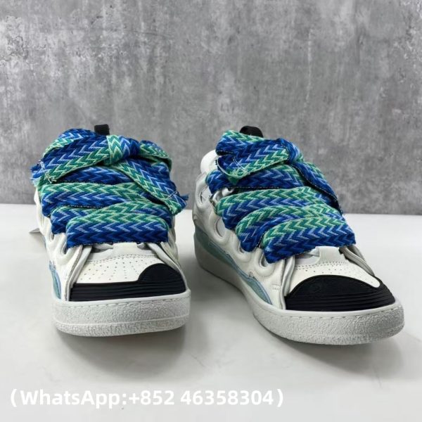 Lanvin Leather Curb Sneakers Replica Sneakers