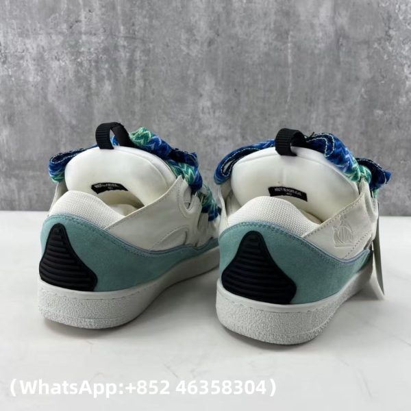Lanvin Leather Curb Sneakers Replica Sneakers