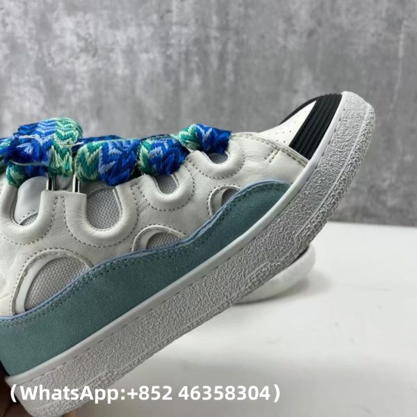 Lanvin Leather Curb Sneakers Replica Sneakers