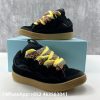 Lanvin Leather Curb Sneakers Replica Sneakers
