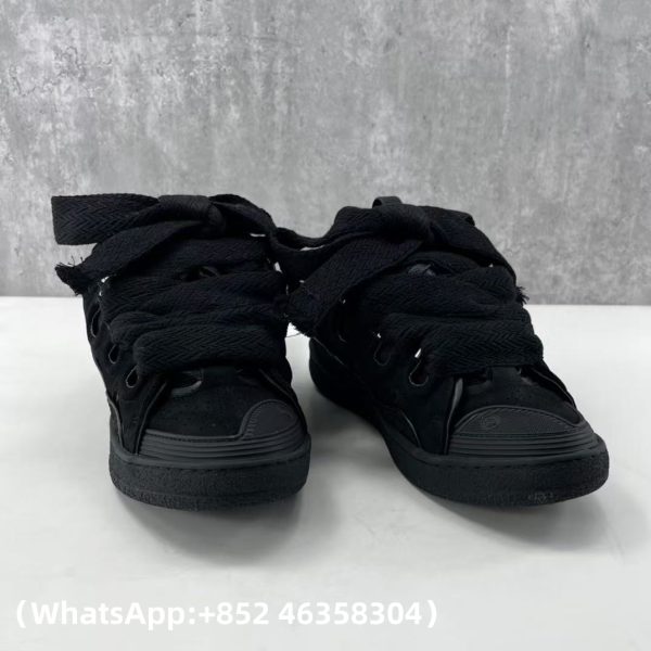 Lanvin Leather Curb Sneakers Replica Sneakers