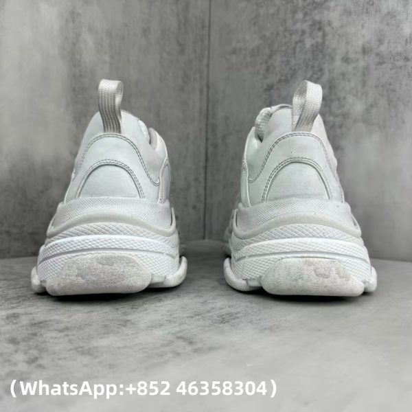 AAA+ Balenciaga Triple S White Laces Replica Sneakers – 1:1 Best Copy with In-Hand Photos