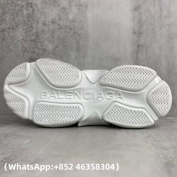 AAA+ Balenciaga Triple S Black White Graffiti Replica Sneakers – 1:1 Best Copy with In-Hand Photos