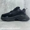 Balenciaga Triple S Black Yellow Replica Sneakers