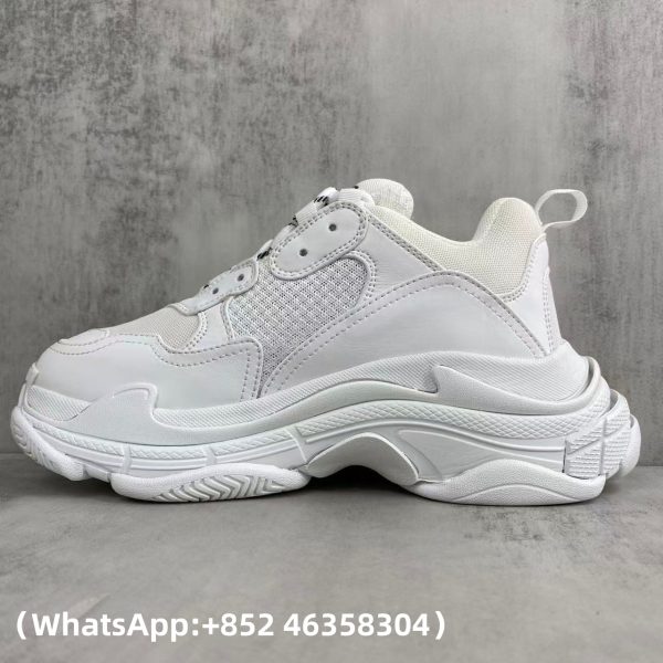 Balenciaga Triple S White Yellow Replica Sneakers